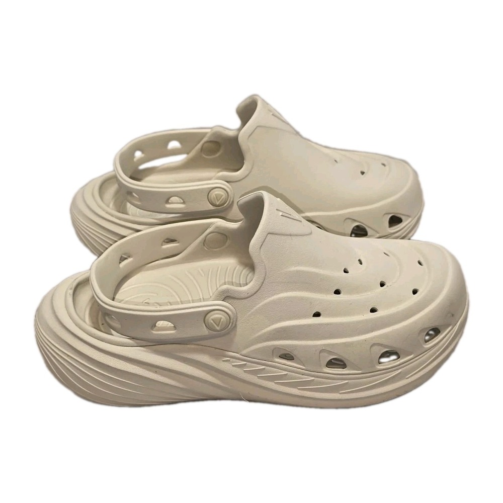Vionic Recovery RX Women's W6 Wide Cream Off White Recovery Clogs Comfort Shoes